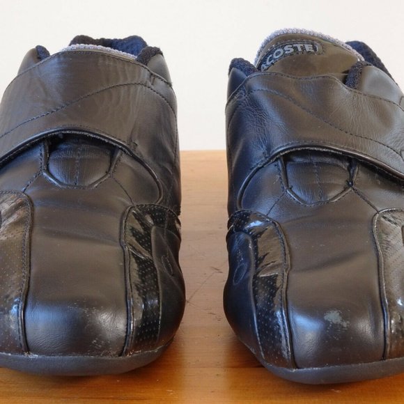 LACOSTE Protect Men's Casual Black Leather Loafer Shoes Size 12 US - Picture 4 of 11